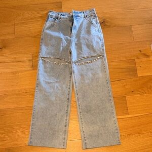 Women’s Thigh Embellished Jeans